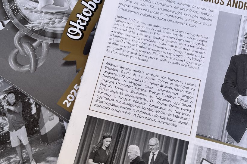 MEGJELENT – MEGJELENT – MEGJELENT – az Arany Agancs augusztusi száma