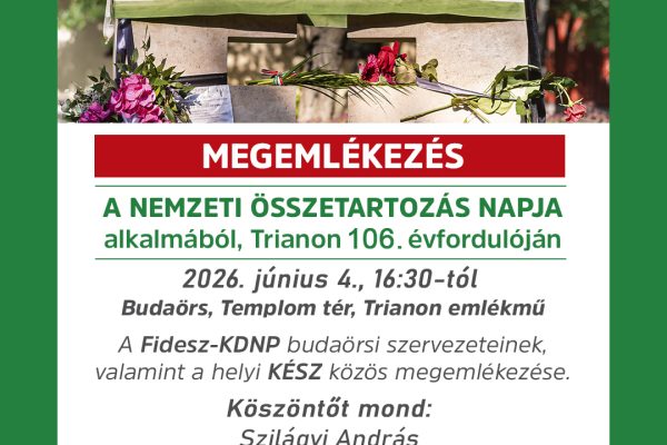 Nemzeti Összetartozás Napja, június 4