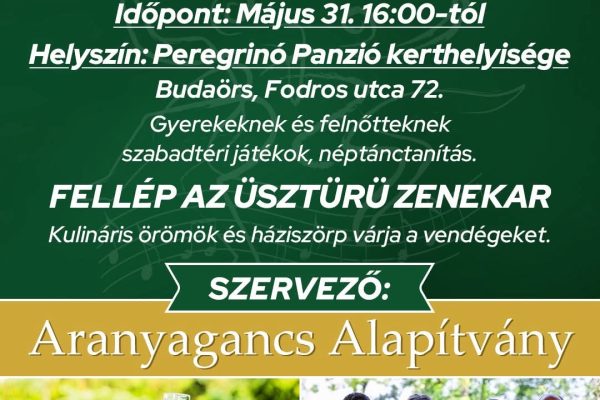 Programajánló - közönségtalálkozó, május 31-én.