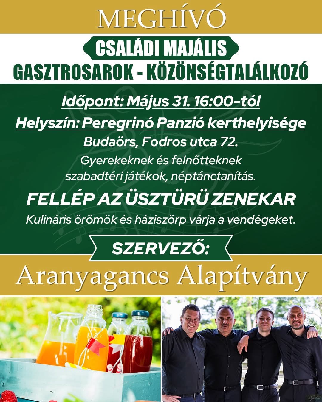 Programajánló - közönségtalálkozó, május 31-én.