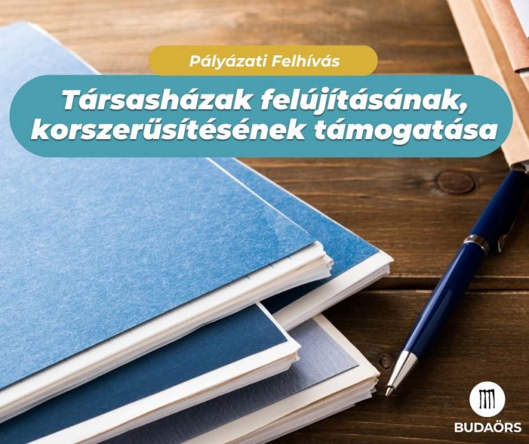 Pályázat társasházak felújításának, korszerűsítésének helyi támogatására Budaörsön