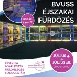 Éjszakai Fürdőzés a Budaörsi uszodában
