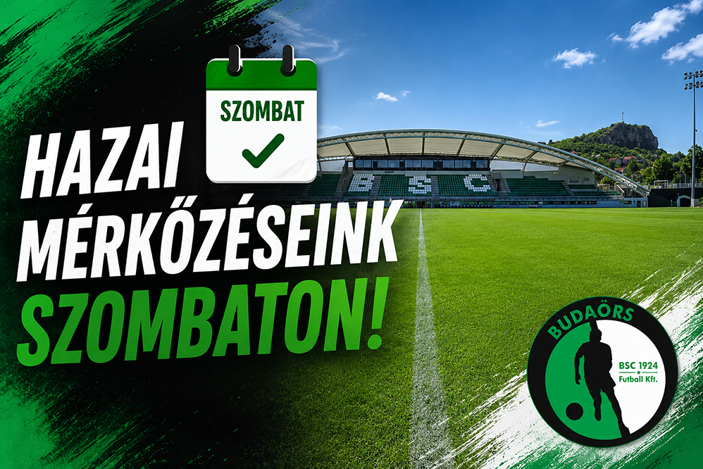 A BSC hazai bajnoki mérkőzéseit a szezon során szombati napokon rendezi meg.