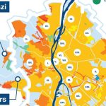 Jelentősen nőt a vízfogyasztás Budaörsön is a Fővárosi Vízművek térképén ez jól látszik