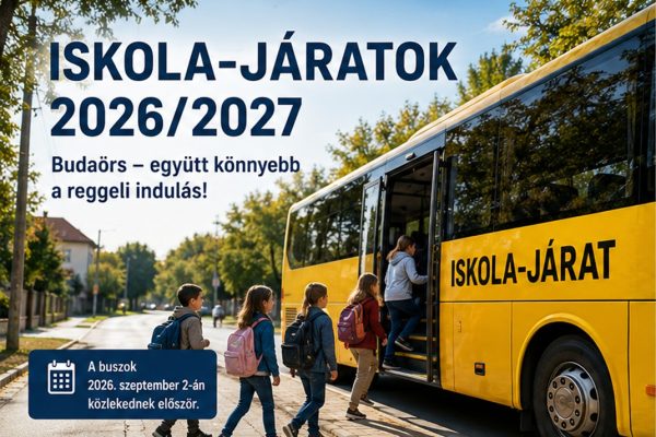 Iskola-járat a 2026/2027-es tanévben