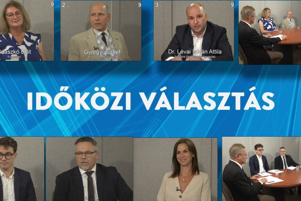 Vitaműsor volt az időközi választáson induló jelölteknek. (videó)