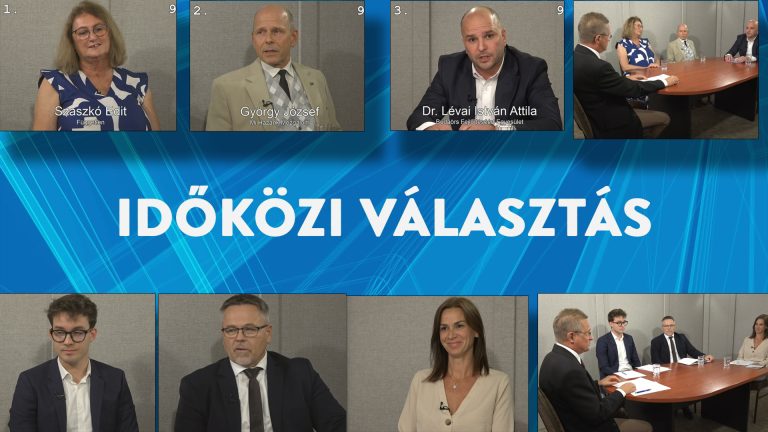 Vitaműsor volt az időközi választáson induló jelölteknek. (videó)