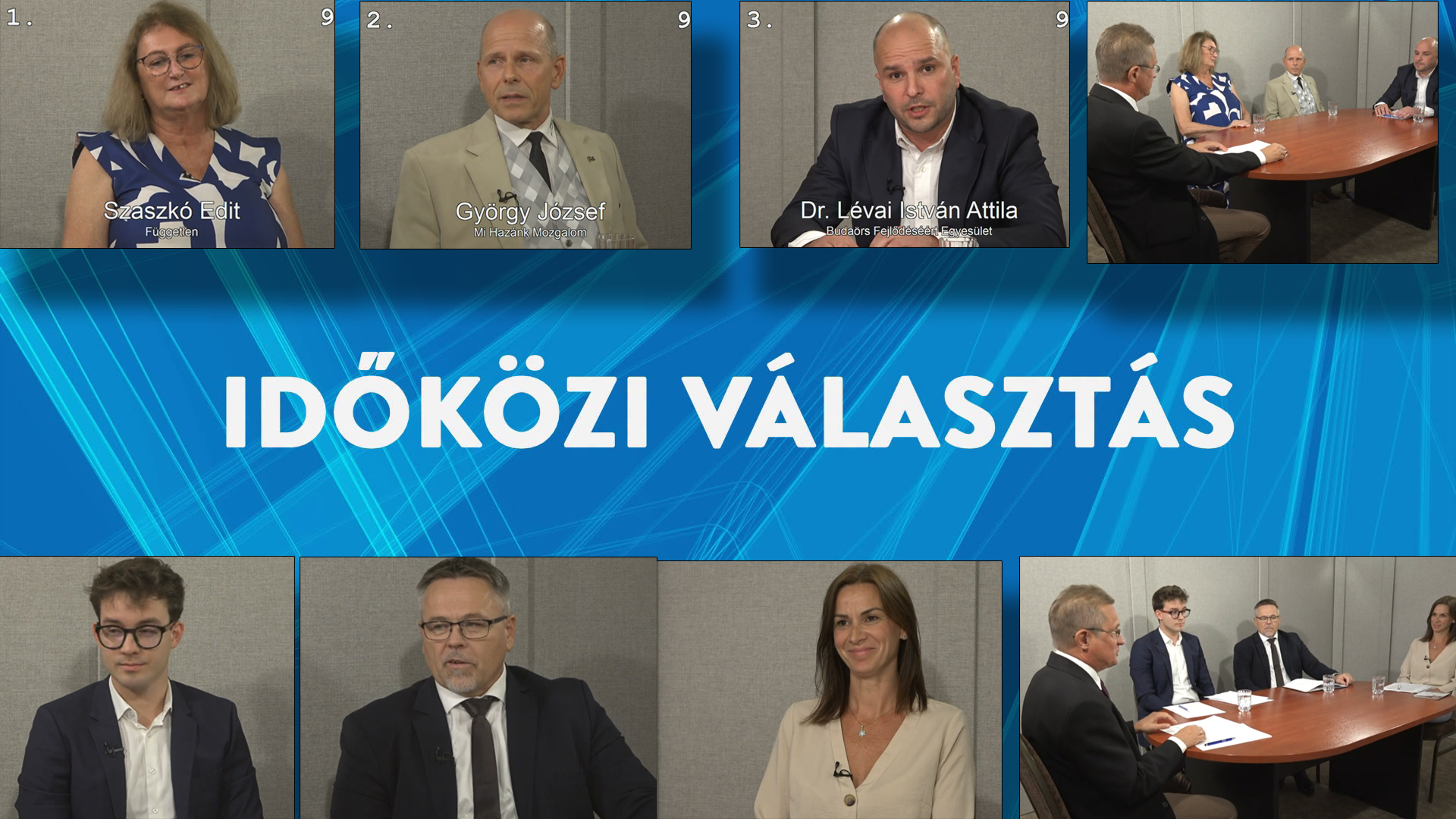 Vitaműsor volt az időközi választáson induló jelölteknek. (videó)