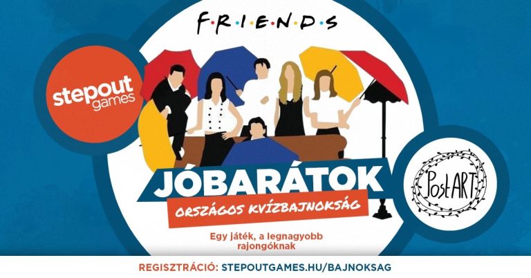 Jóbarátok-rajongók figyelem! Országos kvízbajnokság érkezik a PostART-ba