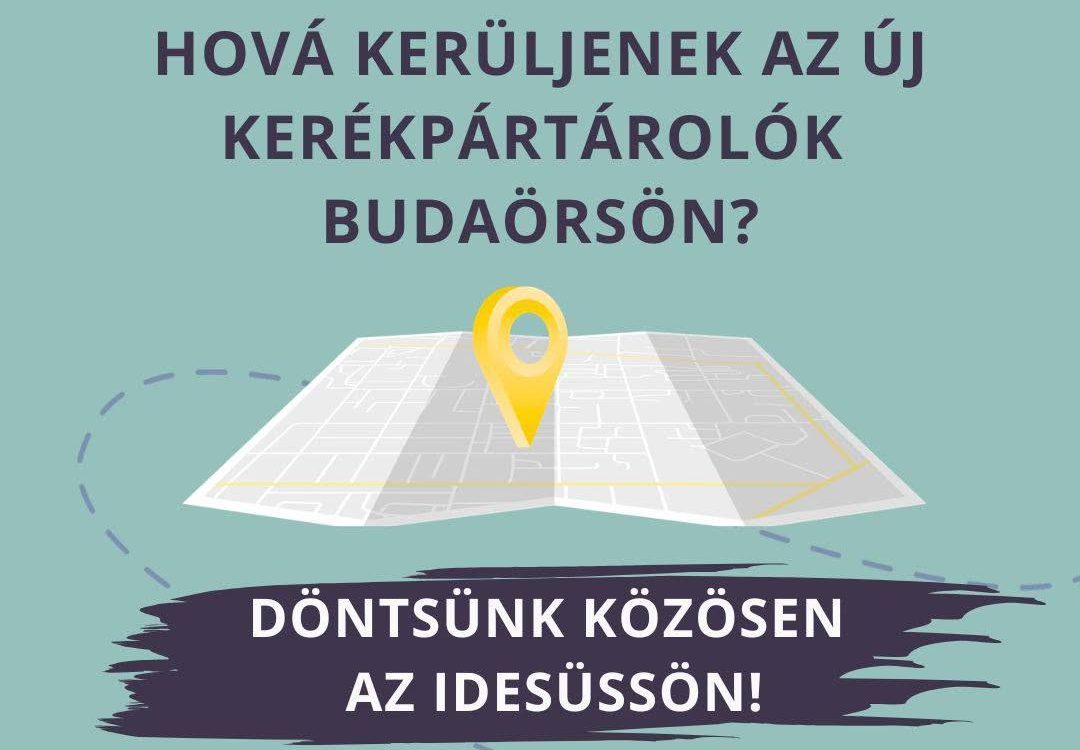 Az idei Idesüss fesztiválon lehetőség lesz új nyitott és zárt kerékpártárolók lehetséges helyszíneinek véleményezésére.