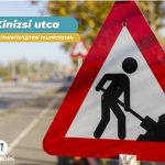 Burkolatfelújítási munkálatok a Kinizsi utcában
