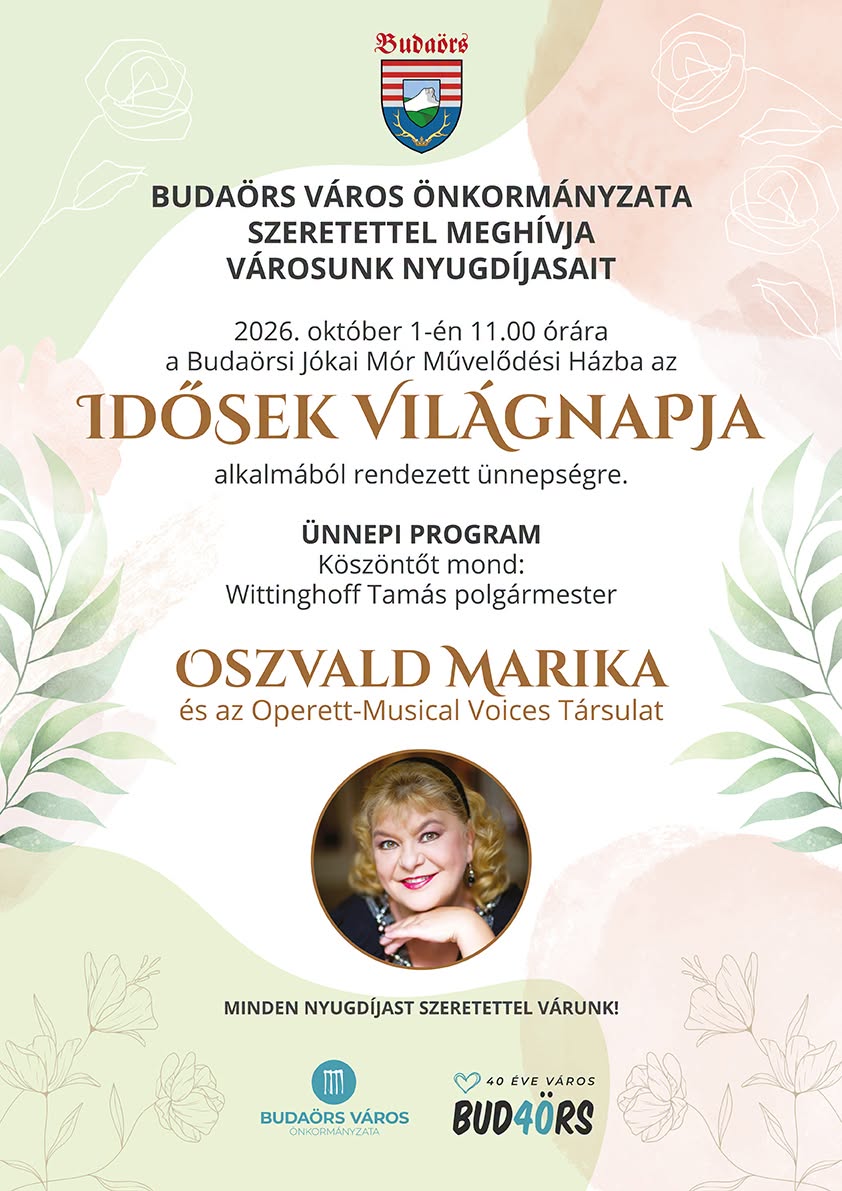 Idősek Világnapja Budaörsön- 2026