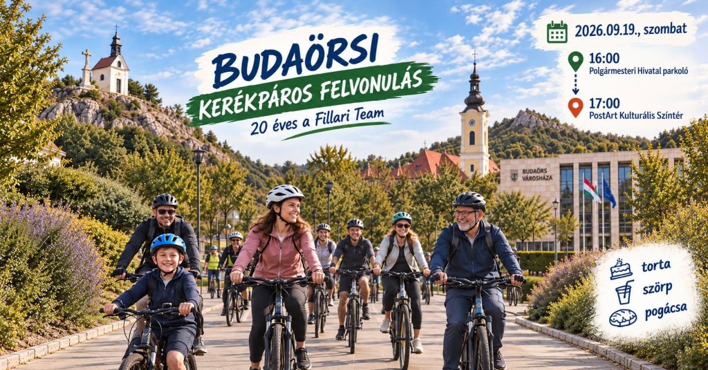 Budaörsi Kerékpáros Felvonulás szeptember 19-én