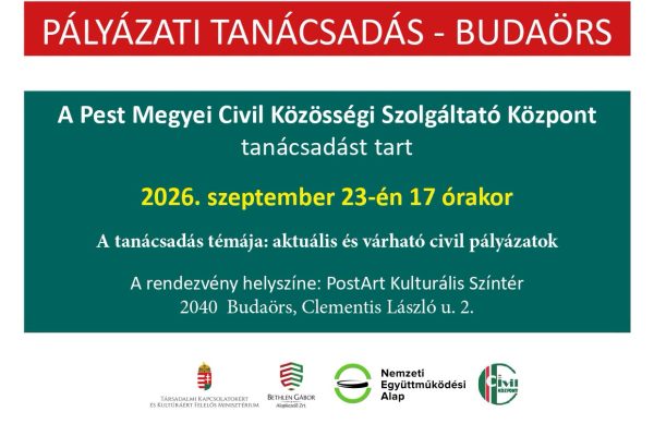 Pályázati tanácsadás Budaörsön