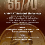 A VIVART Budaörsi Sinfonietta ünnepi Mozart-hangversenye Budaörsön