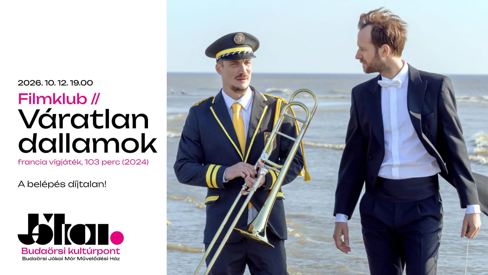 Filmklub: Váratlan dallamok, francia vígjátékot vetítenek Budaörsön