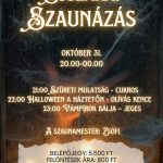 Borzongató éjszakai szaunázással várják a budaörsieket Halloweenkor