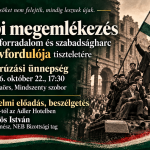 A Fidesz-KDNP ünnepi megemlékezése Budaörsön az 1956-os forradalom 70. évfordulóján